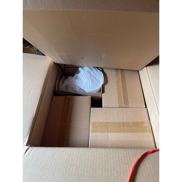 New 3 Light Island Metal and Bell Glass Cluster Island Fixture - Picture 2 of 4